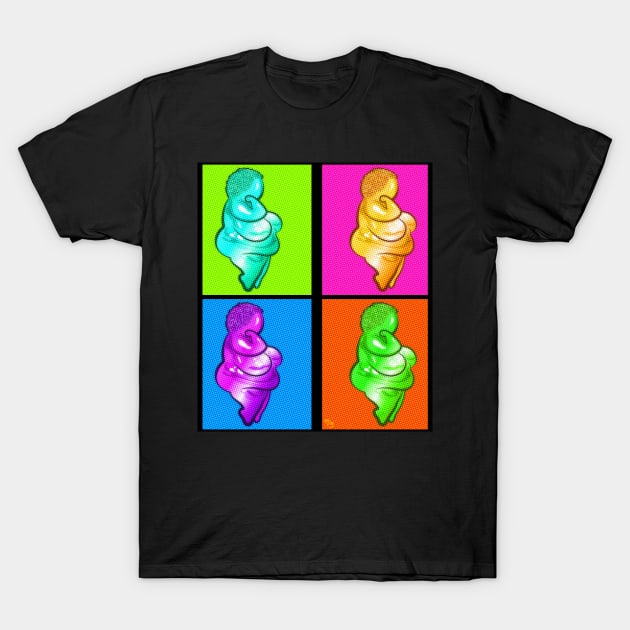 Goddess Pop Art T-Shirt by Big Sexy Tees